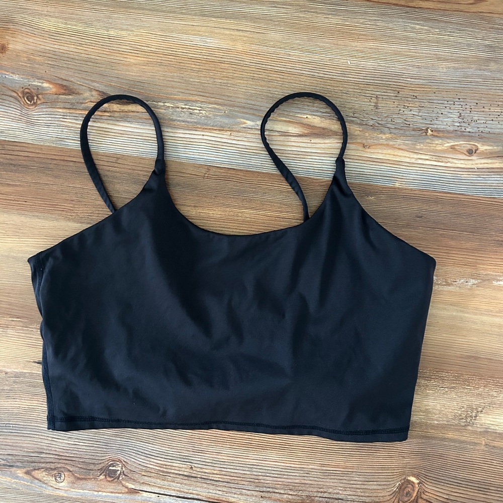 Black Spaghetti Strap tankini